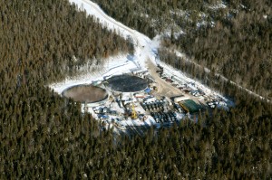 Modèle d’un puits de gaz de schiste